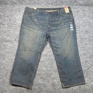 Levis 559 Relaxed Straight Jeans Mens 52x28 Big & Tall Blue Denim 00559-0765 NEW